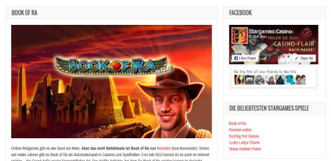 Alle Infos zu Book of Ra